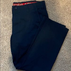 Navy Blue Under Armour Khackis
